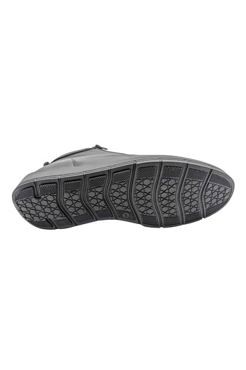 Voyager 5510 Model Men - Γνήσιο δέρμα και μπότες από γούνα με διπλό φερμουάρ