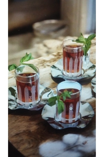 Eslim 18 Piece Cup Set - Mirra Brown Side