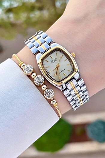 Casio Gold Metallic Color Women's Wrist Watch