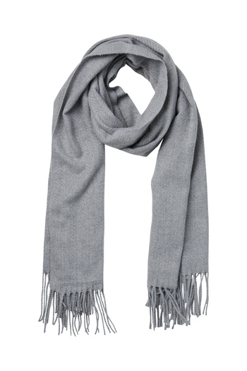 PIECES Scarf Adult Light Gray Melange