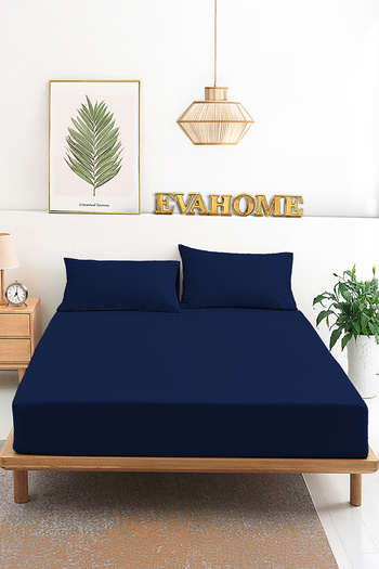 EVA Nova Series Cotton Fitted Elastic Sheet Pillowcase