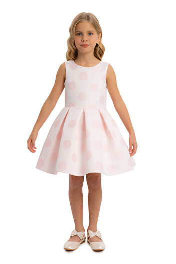 Pamina Girl's Dress Powder