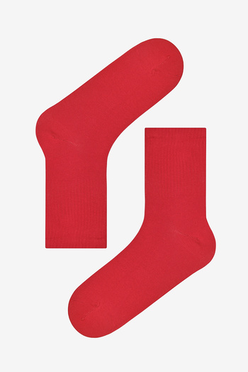 Penti Multistripe 2li Kırmızı Beyaz Tenis Soket Çorap
