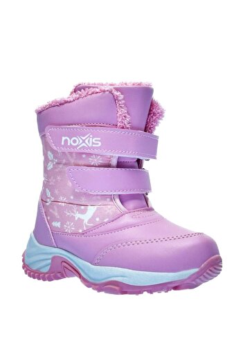 Kidx Noxis Kürklü Kauçuk Taban Kız Çocuk Karbotu Pembe