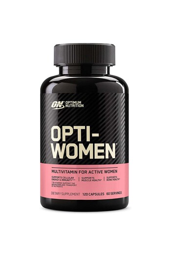 Optimum Nutrition Opti-women Multivitamin, 120 Capsules, Daily Multivitamin Supplement With 23 Vitamins & Minerals