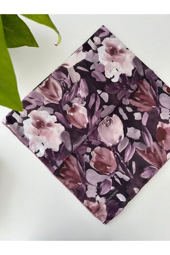 Emproyal Pastoral Pattern Line Scarf