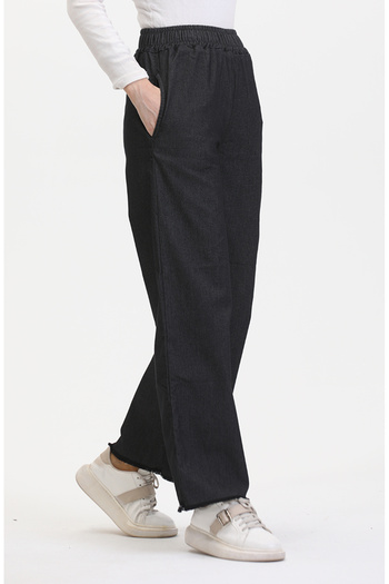 sefamerve Anthracite 1793F-01 Model Elastic Waist Jeans