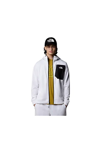 THE NORTH FACE Ανδρικό casual λευκό μπουφάν - M Ma Fz Fleece, NF0A893QLA91