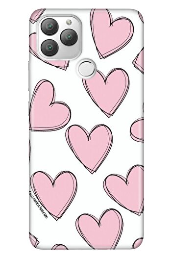 General Mobile Gm 22 Plus Compatible Case 0.4mm Laser Cut Silicone