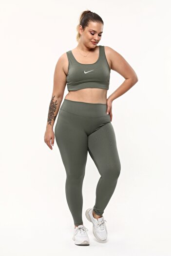 TAMPAP 397 Ribbed Raised Winter Women's Large Size Leggings