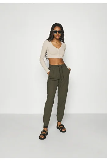 ONLY Kelda Emery Women's Khaki Pants 15203946