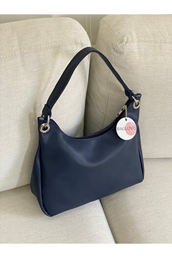 BAGLOVİS RING DETAIL LINED SHIRT SHOULDER BAG