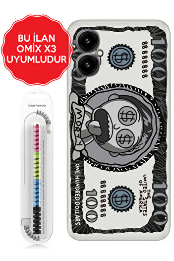omix X3 X5 X6 X7 X300 X400 X500 X600 X700 Kılıf Resimli Silikon Kapak 100 USD