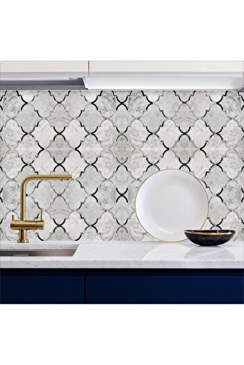 Bigaimaj 60Cmx100Cm Kitchen Countertop Foil Coating - Marble Pattern and Adhesive