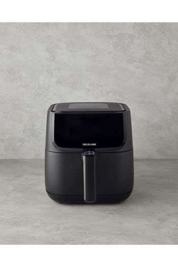 English Home Aıf 2001 Dijital Çıkarılabilir Sepetli Air Fryer Xl Siyah