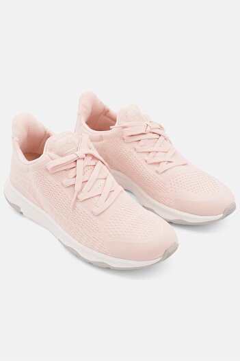 Fitflop Women Vitamin FFX Knit Lace Up Training Sports Shoes, Pink