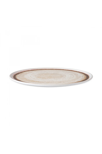 Karaca Ephesus Pizza Plate 32 cm Beige