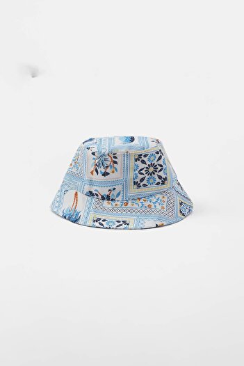 Nebbati Bg Store Шапка с шарки за момче 23ss0nb3014
