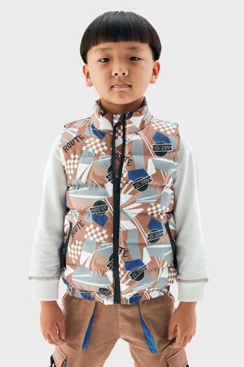 Nebbati Bg Store Boys' Patterned Vest 23Pfwnb3703