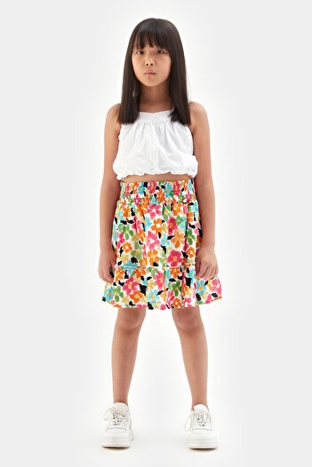 Tyess Bg Store Girl's White Blouse 23Ss0Tj4607