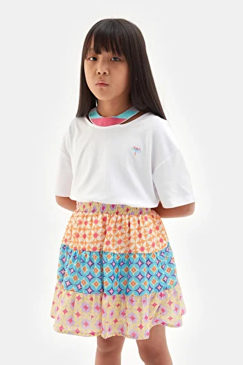 Tyess Fustă cu model Bg Store Girl 23ss0tj4304