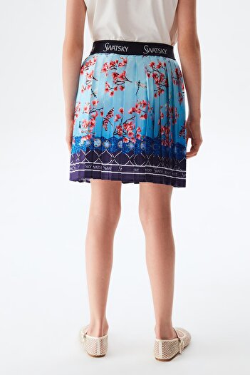 SWATSKY Bg Store Kız Çocuk Mavi Etek 23ss0sw6320