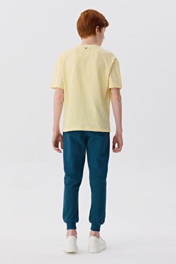 Nebbati BG Store Erkek Çocuk Sarı T-Shirt