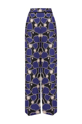 Exquise PATTERNED BOWL LEG PANTS