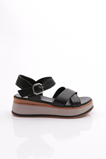DGN Black Women's Sandals 231135108
