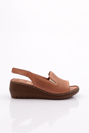 DGN Women's Sandals with Back Tie Hole, Brown 211535106