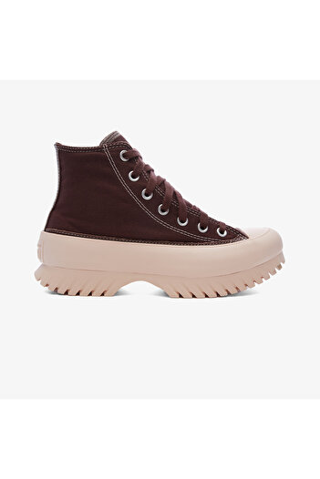 Converse Γυναικείο καφέ αθλητικό παπούτσια Chuck Taylor All Star Lugged 2.0 Platform Mixed Material