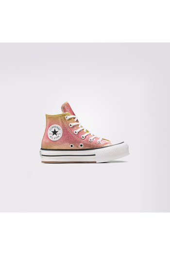 Converse Chuck Taylor All Star Eva Lift Platform Çocuk Sarı Platform Sneaker