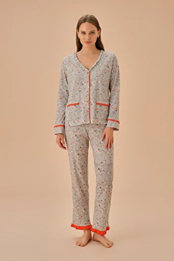 SUWEN Birdy Masculine Pajama Set