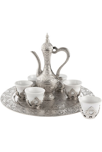 Sena Payitaht 6-Person Mirra Zemzem Set with Porcelain (316-K)