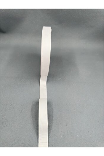paşateks since 1995 şekil 5 Meters White Satin Grosgrain Ribbon - 2 cm