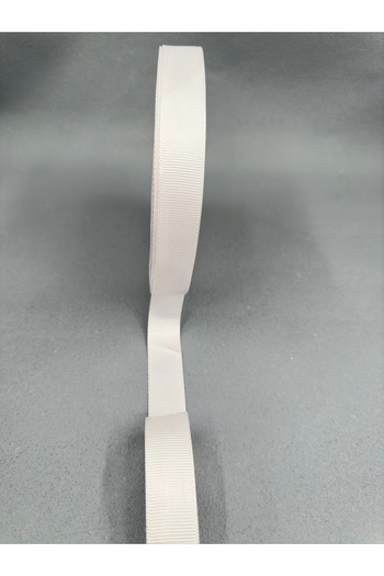 paşateks since 1995 şekil 5 Meters White Satin Grosgrain Ribbon - 2 cm