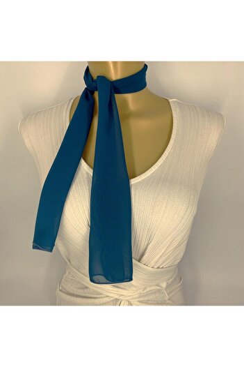 Tedz Collection PAREDORA Ocean Blue Short Scarf