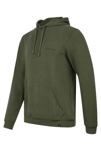 2AS Φούτερ Ozwet Khaki Hooded Crew Neck