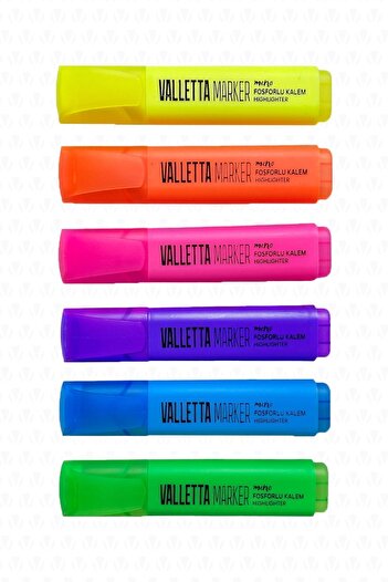Hope 6-Piece Vibrant Color Highlighter Set