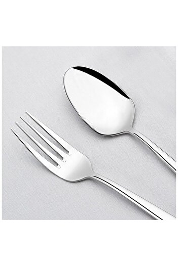 Nehir Sea 30 Piece Fork Spoon Set - Classic Without Blades
