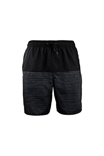 Guggen Mountain Badehose Für Herren In Schwarz