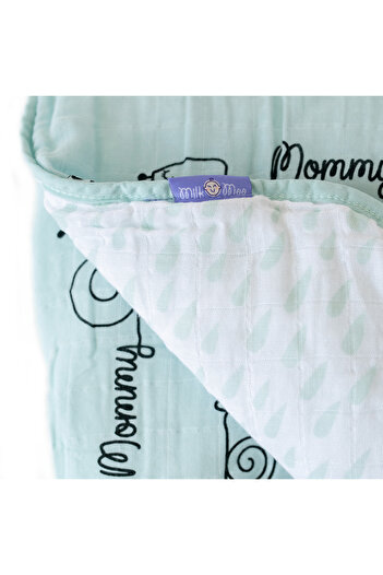 Milk & Moo Fiber Filled Muslin Blanket Sangaloz