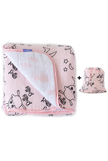 Milk & Moo Muslin Blanket Fiber Filled Çançin
