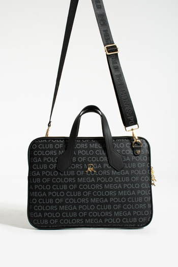 Çanta Trend Unisex Black Mega&Polo Organizer - Χέρι, ώμος, υπολογιστής, φορητός υπολογιστής, τσάντα φορητού υπολογιστή