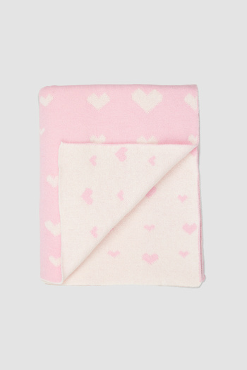 Panço Yenidoğan 80*80 cm Açık Pembe Battaniye