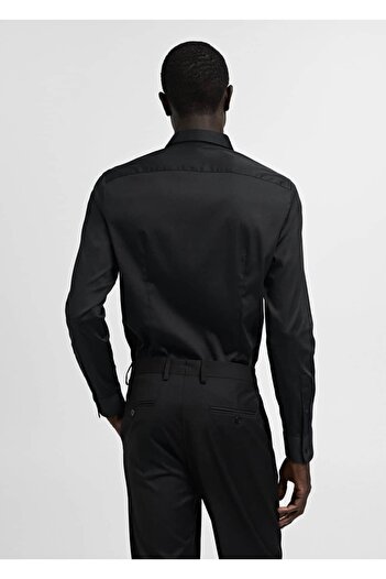 MANGO Man Süper Slim Fit Poplin Gömlek