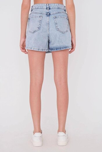 ByCukurovaFrango Short Denim Shorts Skirt