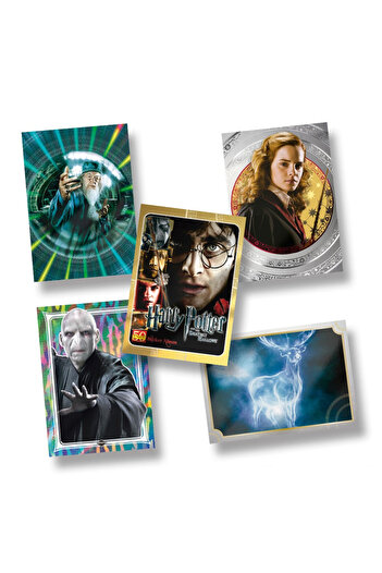 Panini Mega Starter Harry Potter Album + 3 Trading Card Pack (18 Cards) + 3 Limited Edition Cards
