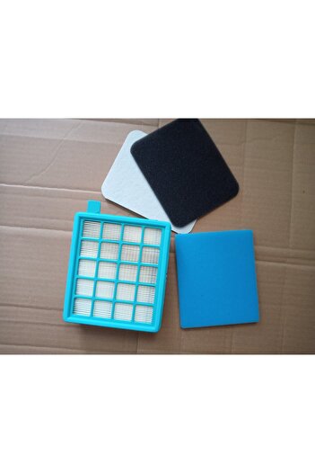 SÜPYE Filtru Hepa compatibil Philips Fc 8648-Fc 8649 și set de burete pentru filtru CADOU