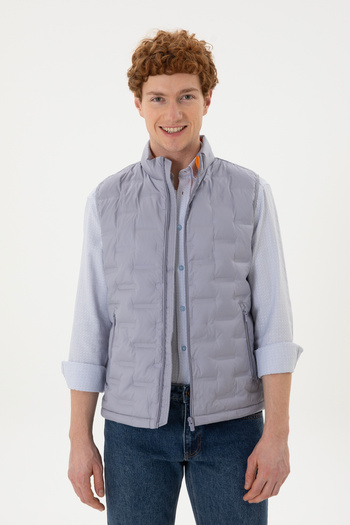 U.S. Polo Assn. Men's Gray Vest 50280832 -Vr024
